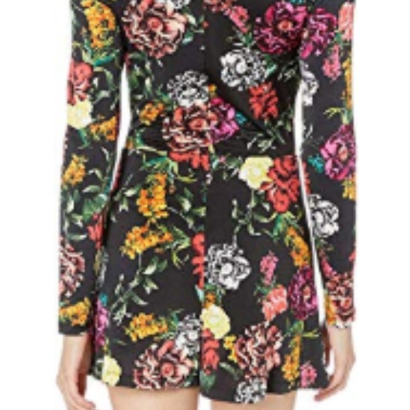 GUESS Women's Long Sleeve Laurena Romper - Picture 3 of 8